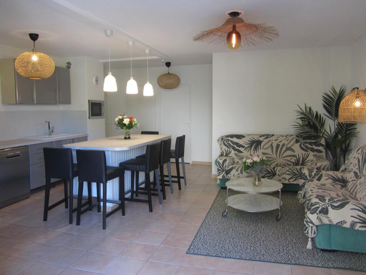 Appartement Les Cigales Rez De Jardin A 10Mn Des Plus Belles Plages Hyères Dış mekan fotoğraf